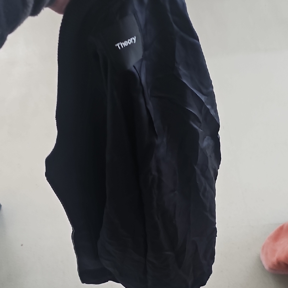 Theory Black Bomber Jacket
